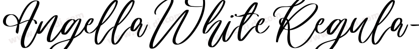 Angella White Regula字体转换